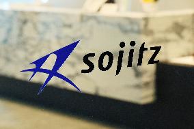 Sojitz signboard and logo